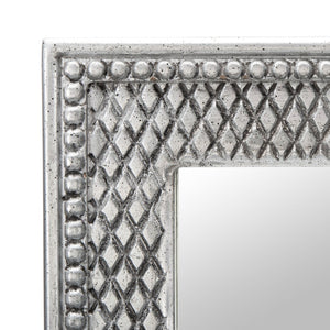Safavieh VELMIN Mirror - Elegant Baroque-Inspired Design for Timeless Home Décor and Stylish Interiors Silver MRR5003B