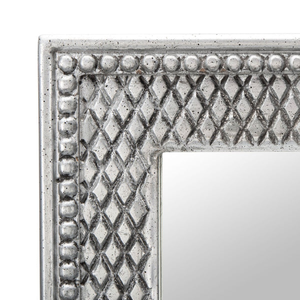 Safavieh VELMIN Mirror - Elegant Baroque-Inspired Design for Timeless Home Décor and Stylish Interiors Silver MRR5003B