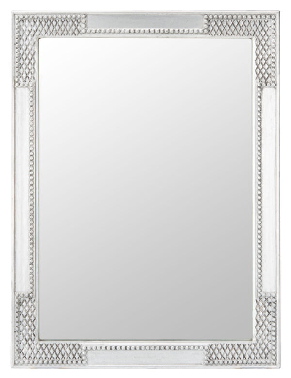 Safavieh VELMIN Mirror - Elegant Baroque-Inspired Design for Timeless Home Décor and Stylish Interiors Silver MRR5003B