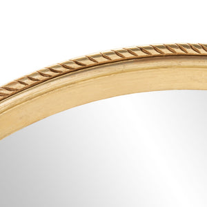 Safavieh LENSI Elegant Antique Gold Mirror - Mediterranean Window Design for Light & Space Enhancement MRR5004A