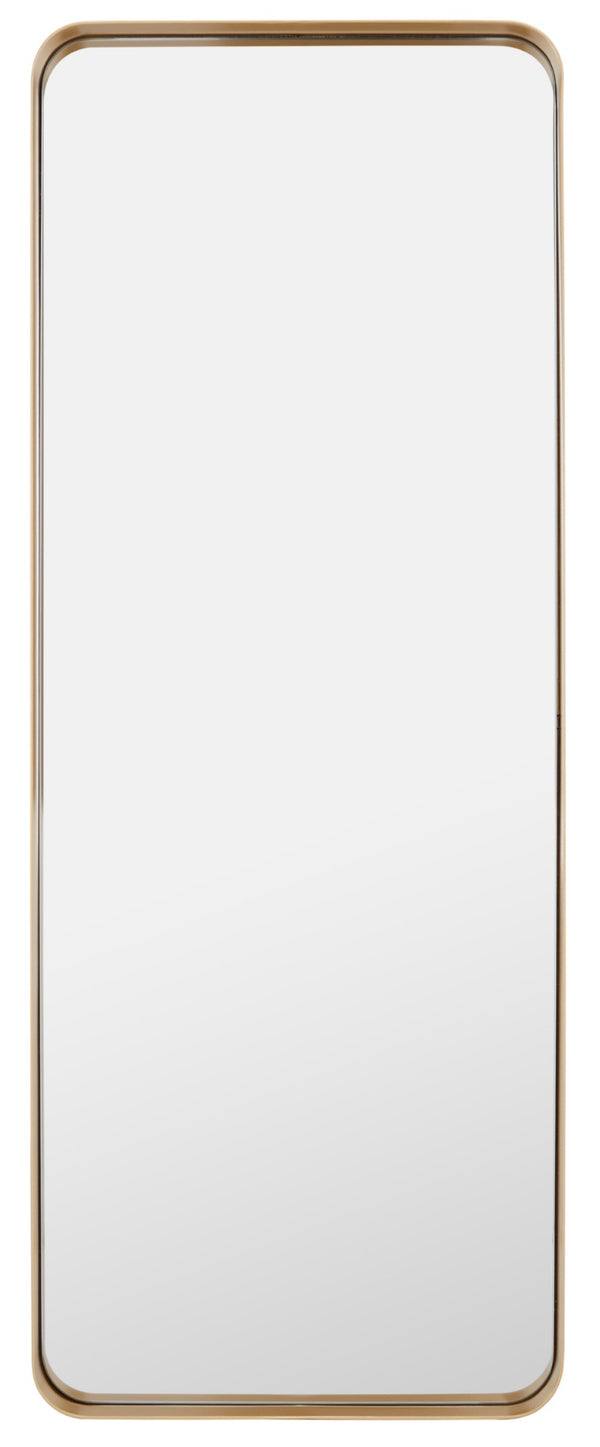 Safavieh ALMASY, Elegant 18-Inch Gold Iron Mirror - Timeless Design for Home Decor & Light Reflection MRR8000A