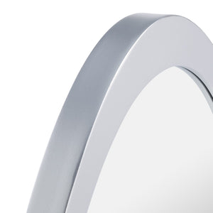 Safavieh CASSINI, 25-Inch Elegant Mirror – Timeless Design Ideal for Any Room with Durable Metal Frame and Glass Silver MRR8002A
