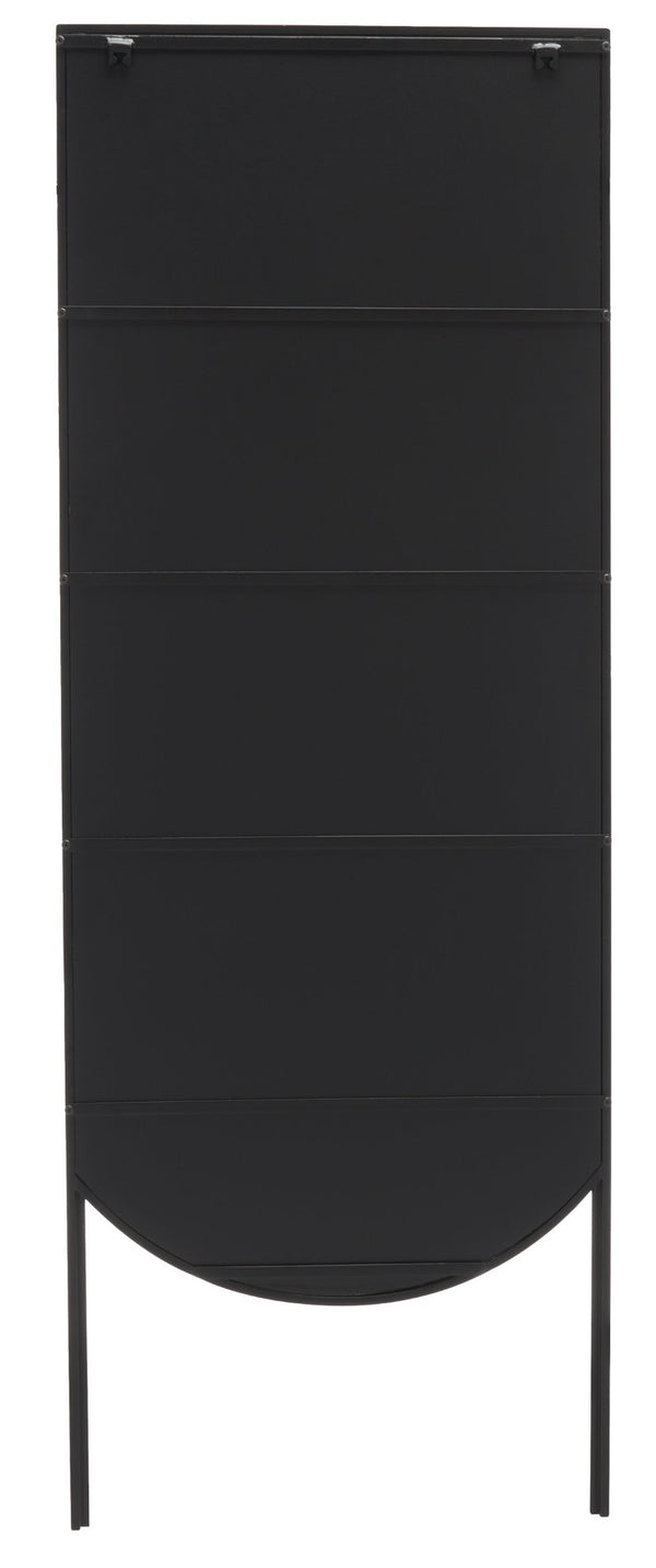 Safavieh PATEL, 25 Inch Black Iron Mirror – Contemporary Minimalist Design for Stylish Home Decor & Focal Point MRR8005A