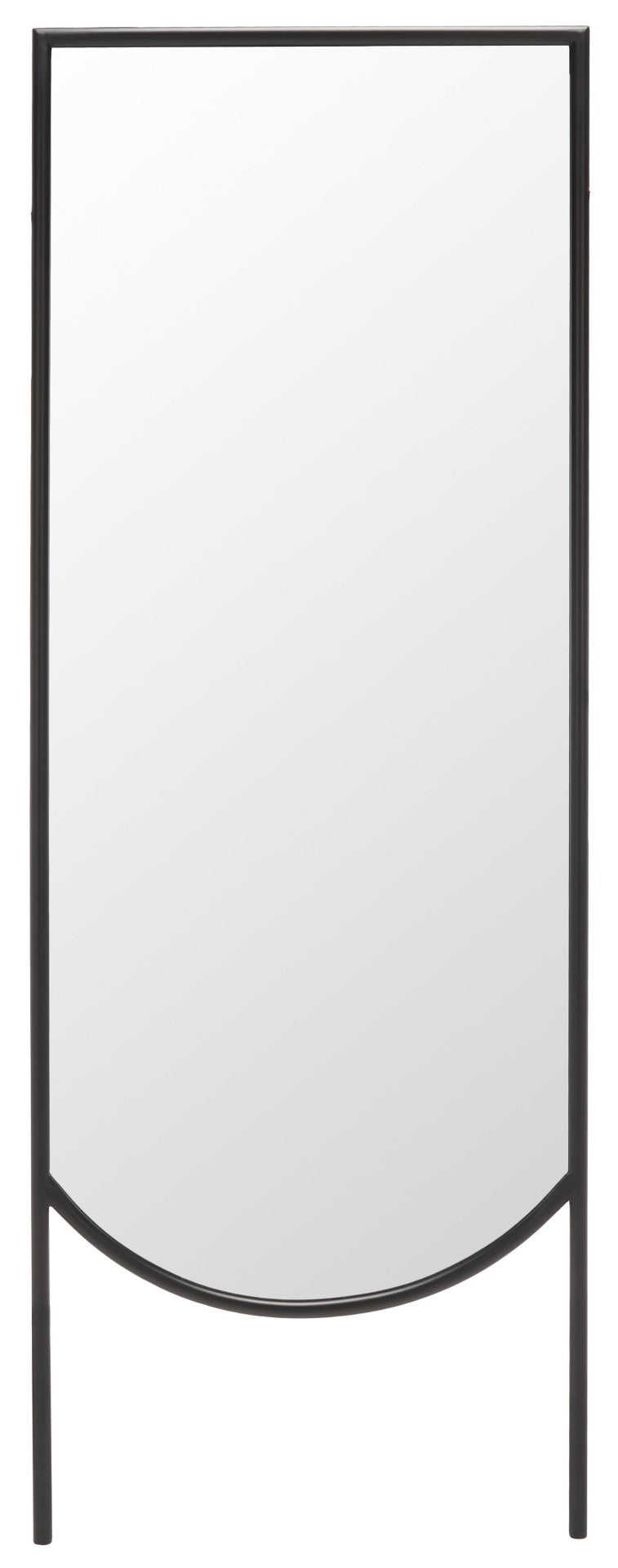 Safavieh PATEL, 25 Inch Black Iron Mirror – Contemporary Minimalist Design for Stylish Home Decor & Focal Point MRR8005A