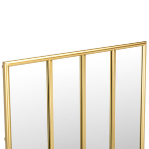 Safavieh Patel, 25 Inch, Gold, Iron Mirror​ Gold Iron/Mirror MRR8006A