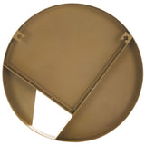 Safavieh Essa, 16 Inch, Gold, Iron Mirror​ Gold Iron/Mirror MRR8007A