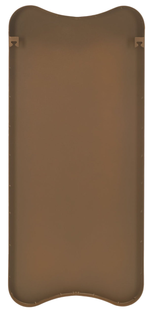 Safavieh HYLA, 14-Inch Gold Iron Mirror - Timeless Elegance for Entryways, Living Rooms, and More! MRR8008A