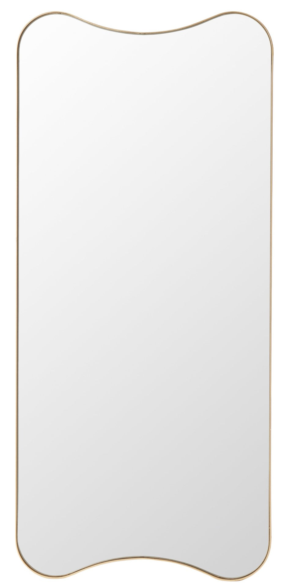 Safavieh HYLA, 14-Inch Gold Iron Mirror - Timeless Elegance for Entryways, Living Rooms, and More! MRR8008A