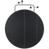 Safavieh Marlo, 31 Inch, Black, Iron Mirror​ Black Iron/Mirror MRR8009A