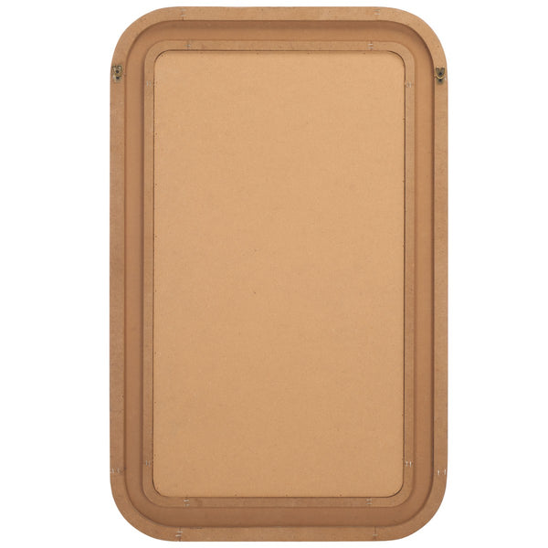 Safavieh Alessa, 23.75"Inch, Natural, Wood, Mirror Natural MRR9000A