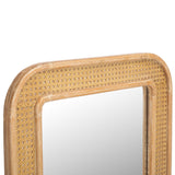 Safavieh Alessa, 23.75"Inch, Natural, Wood, Mirror Natural MRR9000A