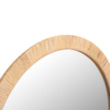 Safavieh Mila 35.75 Inch, Natural, Wood/Vine Mirror Natural MRR9001A