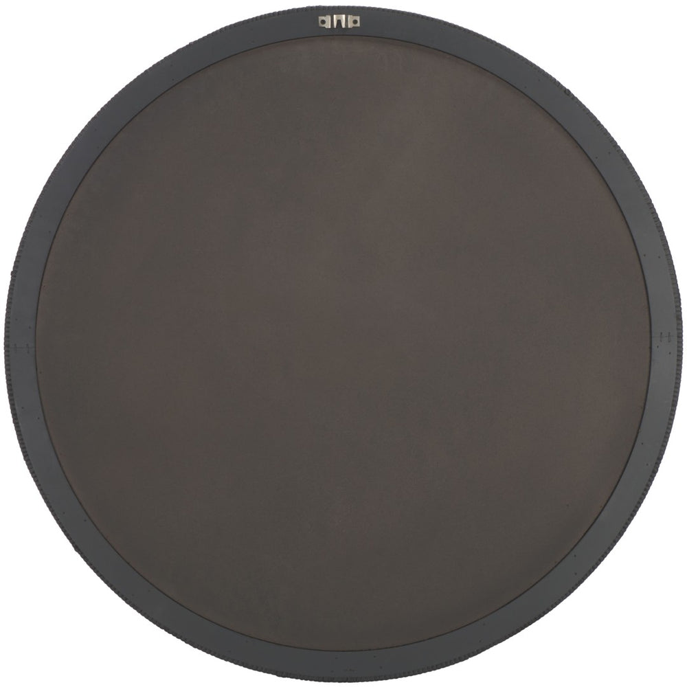 Safavieh NELLIE 31.5-Inch Black Wood & Vine Mirror - Artisanal Textured Frame for Stylish Home Décor Accent MRR9002A