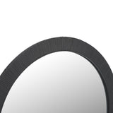 Safavieh Nellie 31.5 Inch, Black, Wood/Vine Mirror Black MRR9002A