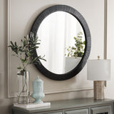 Safavieh Nellie 31.5 Inch, Black, Wood/Vine Mirror Black MRR9002A