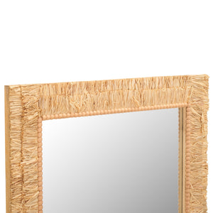 Safavieh Zoelle 29.72 Inch, Natural, Wood Mirror Natural MRR9003A