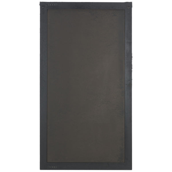 Safavieh Zoelle 29.72 Inch, Black, Wood Mirror Black MRR9003B