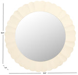 Safavieh Nooa 36 Inch, White, Wood Mirror White MRR9004A