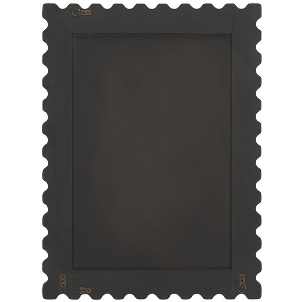 Safavieh Nadia 24 Inch, Black, Wood Mirror Black MRR9005A