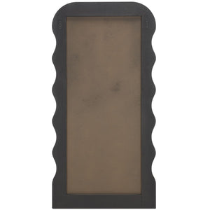 Safavieh Mahya 31.5 Inch, Black, Wood Mirror Black MRR9006A