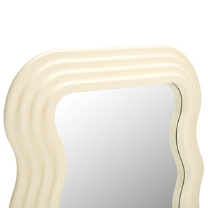 Safavieh Mahya 31.5 Inch, White, Wood Mirror White MRR9006B