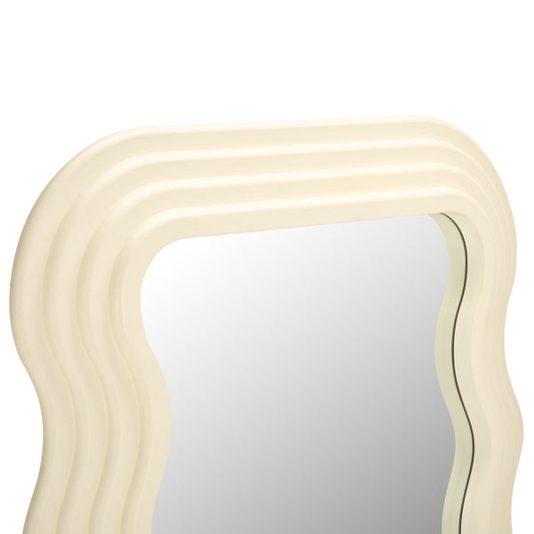 Safavieh Mahya 31.5 Inch, White, Wood Mirror White MRR9006B