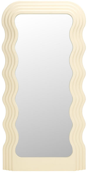 Safavieh Mahya 31.5 Inch, White, Wood Mirror White MRR9006B