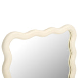 Safavieh Izara 23.6 Inch, White, Wood Mirror White MRR9007A