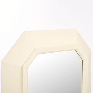 Safavieh Zaira 23.82 Inch, White, Wood Mirror White MRR9009A