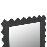 Safavieh Kase 26 Inch, Black, Wood Mirror Black MRR9010A