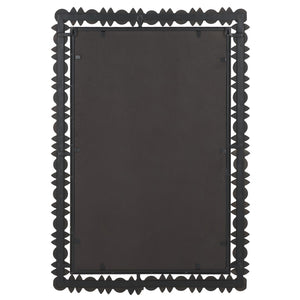 Safavieh Azaria Mirror Black / Natural Pine/Mdf 