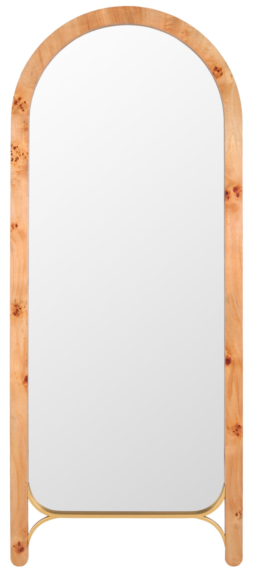 Safavieh Kuo Mirror Natural / Light Natural Mdf