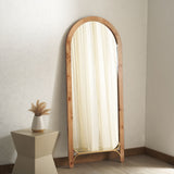 Safavieh Kuo Mirror Natural / Light Natural Mdf