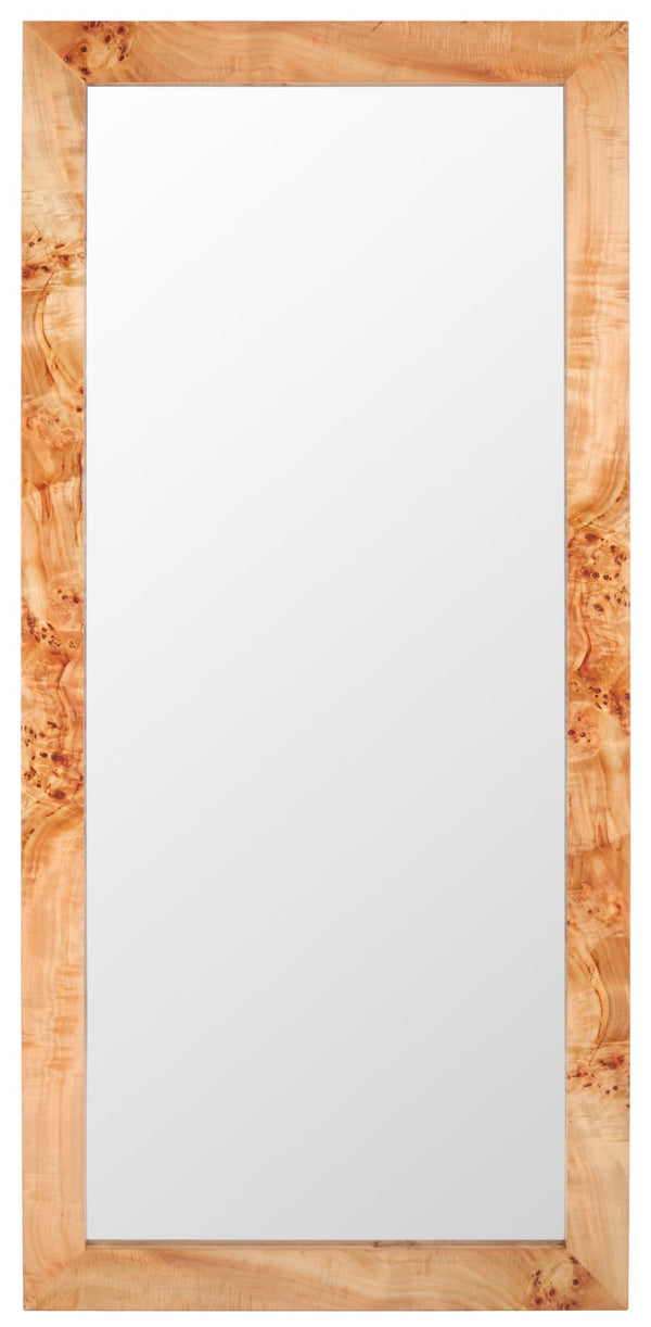 Safavieh Ava Mirror Natural / Light Natural Mdf With Poplar Willow Veneer ,Mdf