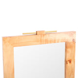 Safavieh Anthea Mirror Natural / Light Natural Natural  Mdf With Poplar Willow Veneer ,Mdf