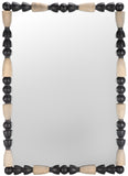 Safavieh Gabbhi Mirror Black / Grey Pine/Mdf 