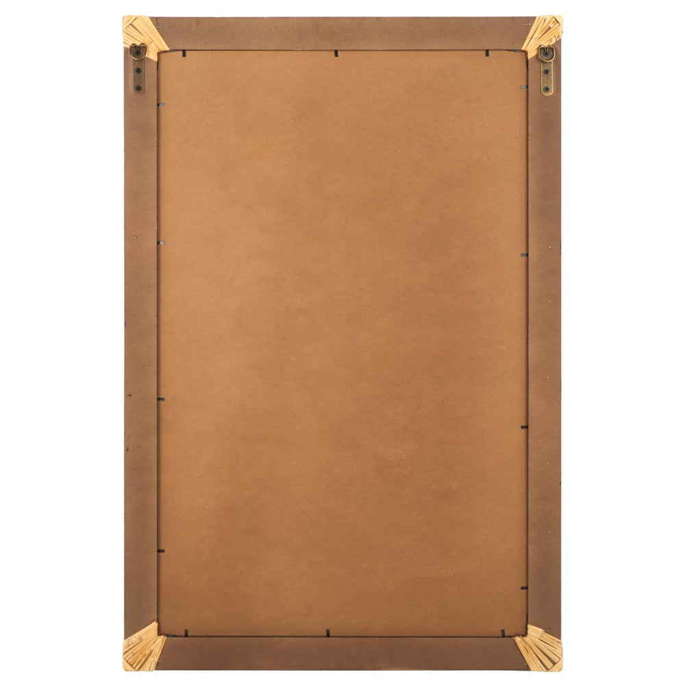 Safavieh Bindie Mirror Natural / Black Mdf