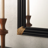 Safavieh Bindie Mirror Natural / Black Mdf