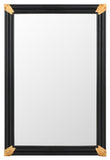 Safavieh Bindie Mirror Natural / Black Mdf