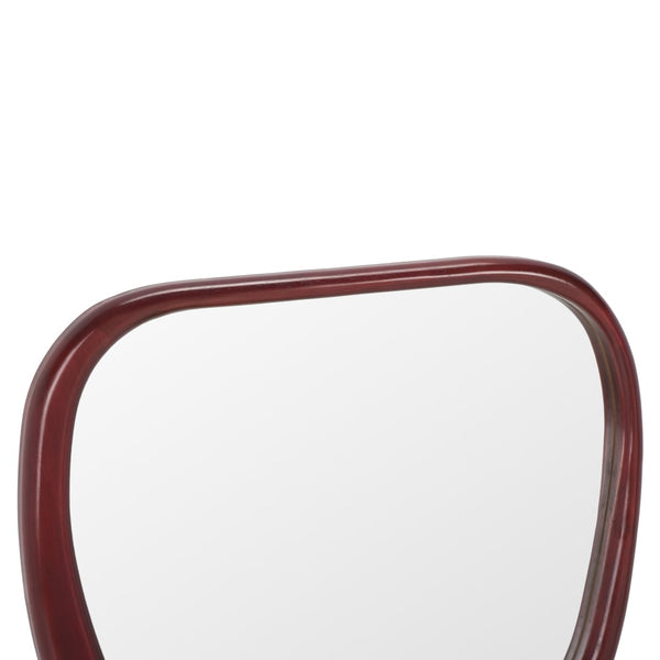 Safavieh Zita Mirror Walnut Pine Wood