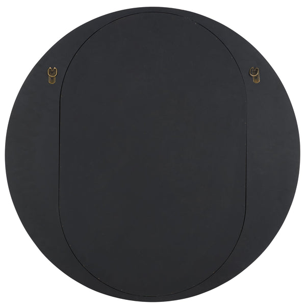 Safavieh Ollie, 29.84-inch Black Mirror – Sleek Mdf Design For Stylish Home Decor & Elegant Reflection Black 60% Mdf ,40% Mirror , Mrr9034a