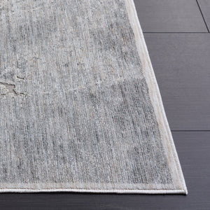 Safavieh Marvel Low-Profile Grey Ivory Area Rug — Modern Minimalist Flatweave, Durable Belgian Power-Loomed Design 5'-3" x 7'-6" MRV450F-5