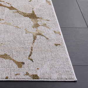 Safavieh Marvel Belgian Beige Grey Area Rug – Low Pile, Slip-Resistant, Durable Power-Loomed Elegance For Home 6'-7" x 9'-6" MRV640B-7