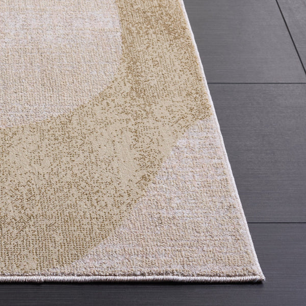 Safavieh Marvel 6'7" X 9'6" Beige/Grey Area Rug — Low-Profile 3/8" Pile, Belgium Power-Loomed, Slip-Resistant MRV650B-7