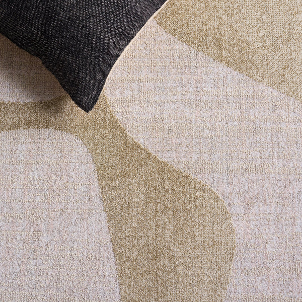 Safavieh Marvel 6'7" X 9'6" Beige/Grey Area Rug — Low-Profile 3/8" Pile, Belgium Power-Loomed, Slip-Resistant MRV650B-7