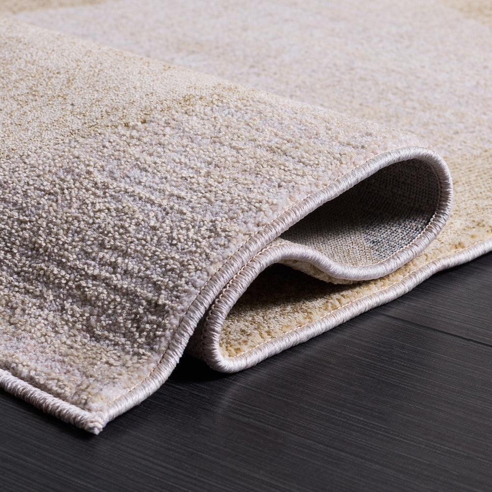 Safavieh Marvel 6'7" X 9'6" Beige/Grey Area Rug — Low-Profile 3/8" Pile, Belgium Power-Loomed, Slip-Resistant MRV650B-7