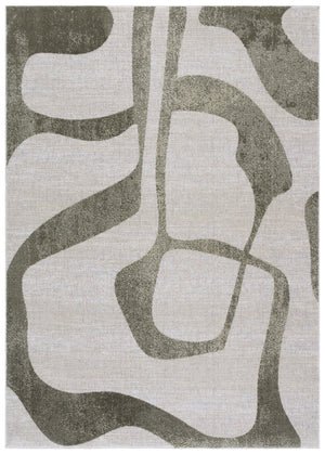 Safavieh Marvel Low-Profile Olive Beige Area Rug 6'7" X 9'6" — Minimalist Belgian Power-Loomed Durable Style MRV650X-7