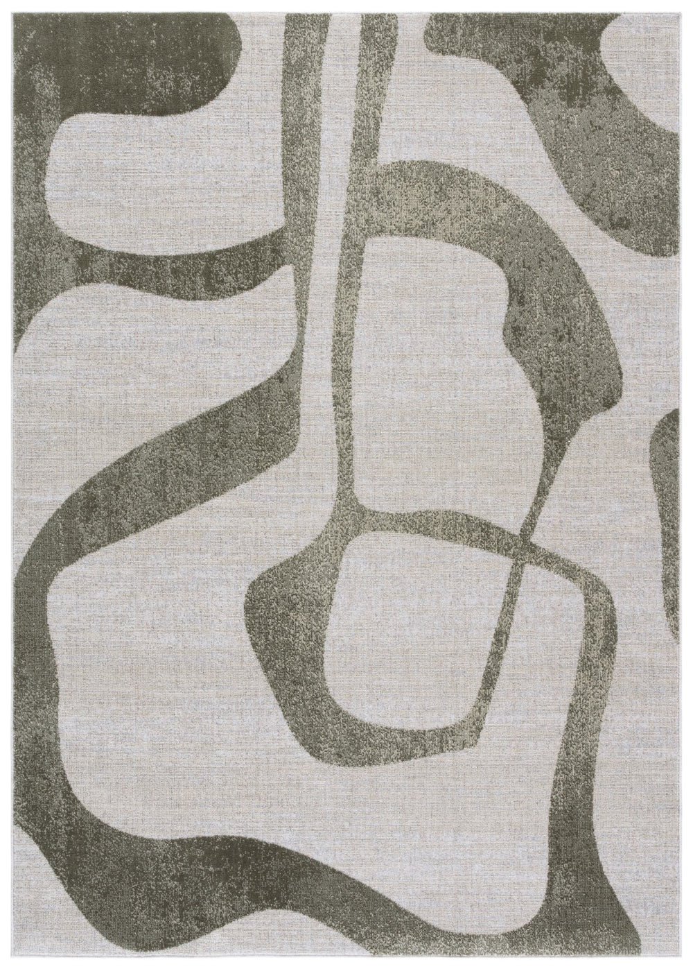 Safavieh Marvel Area Rug - Elegant Power Loomed Design In Tranquil Colors For Modern Home Decor & Comfort Beige ,Grey Polyester Mrv650b-8