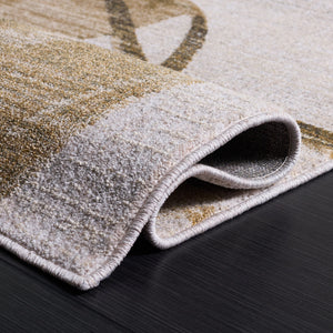 Safavieh Marvel Floral-Modern Area Rug In Beige And Grey — Low-Profile, Durable Power-Loomed Belgian Design 8'-0" x 10'-0" MRV660B-8