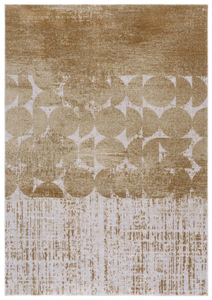 Safavieh Marvel Area Rug 5’3” X 7’6” In Beige & Grey - Modern, Soft, Slip-resistant For Any Décor Style Beige ,Grey Polyester Mrv670b-5